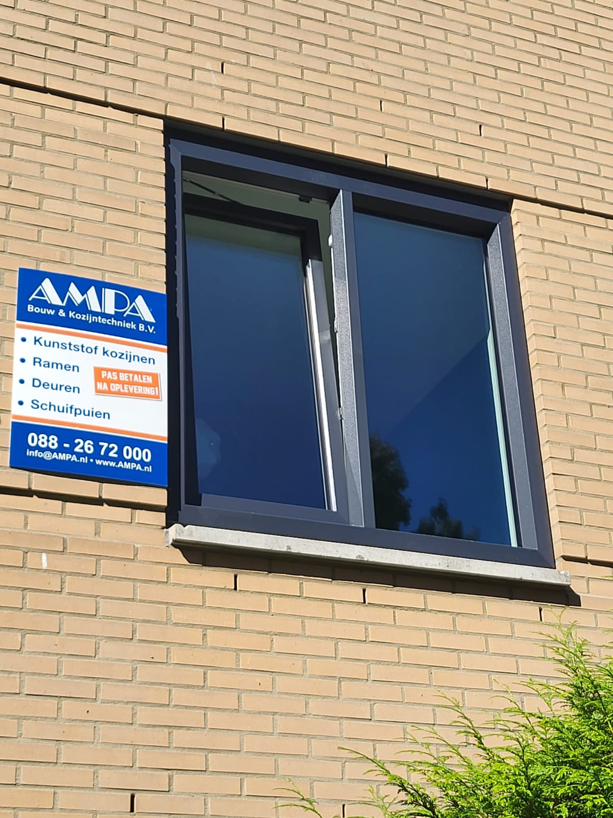 AMPA Kunststof kozijnen geplaatst in Arnhem