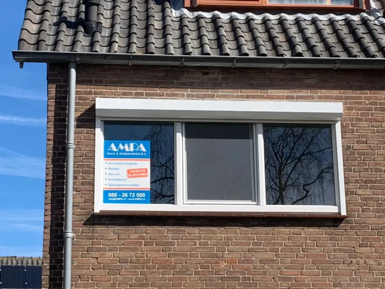 Veka kunststof kozijnen voorzien van rolluiken in Sassenheim