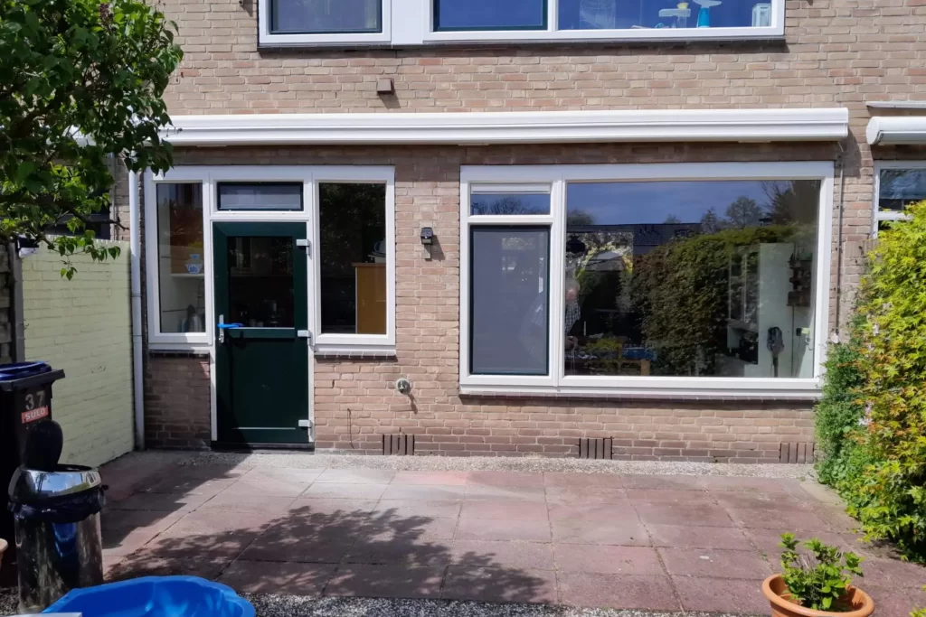 Kunststof kozijnen en tuindeur in Leidschendam